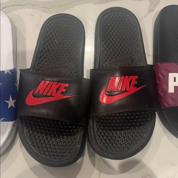 Nike and Pink Slide Sandals Collection - Picture 3 of 13